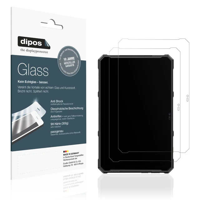 2x Films Protecteurs écran Ulefone Armor 22 - Verre Souple Mat 9H - Anti-reflets