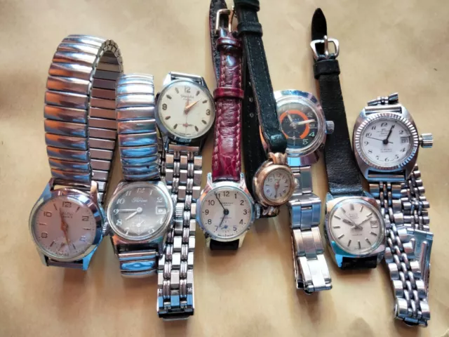 Lotto Orologi Vintage Donna Funzionanti Segni Del Tempo