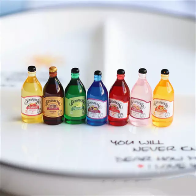 10pcs Cute Kawaii Soft Drink Charm Earring Necklace Charms Polymer Clay Resin