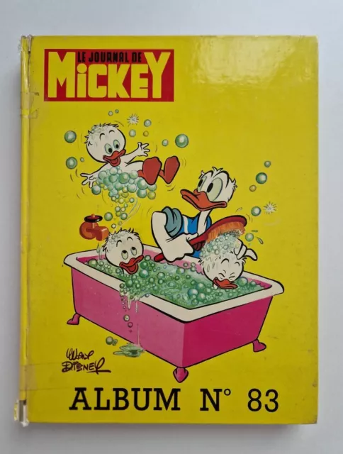 ALBUM DU JOURNAL DE MICKEY N°83 10 magazines 1979 (n°1388 à 1396)