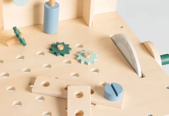 Etabli Bricolage Enfant Avec Outils En Bois Neuf 3