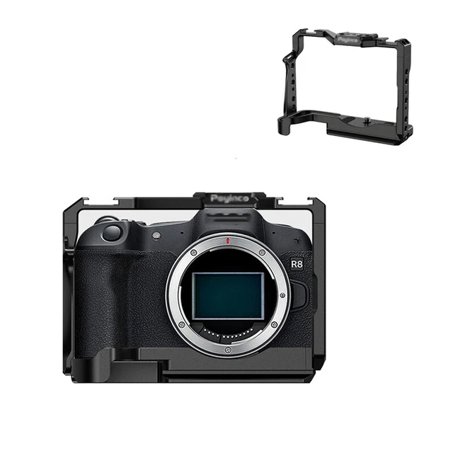 For Canon EOS R8 Camera Aluminum Alloy Rabbit Cage Vlog Extension Full Frame