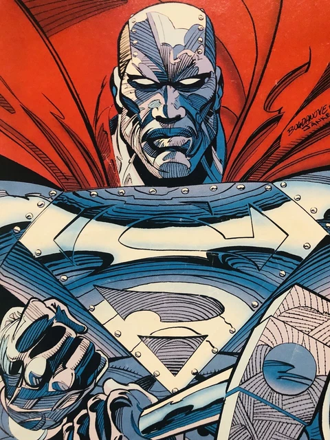 🇺🇸Superman: The Man of Steel #22 [Die-Cut Cover Edition] (Jun 1993, DC) 4