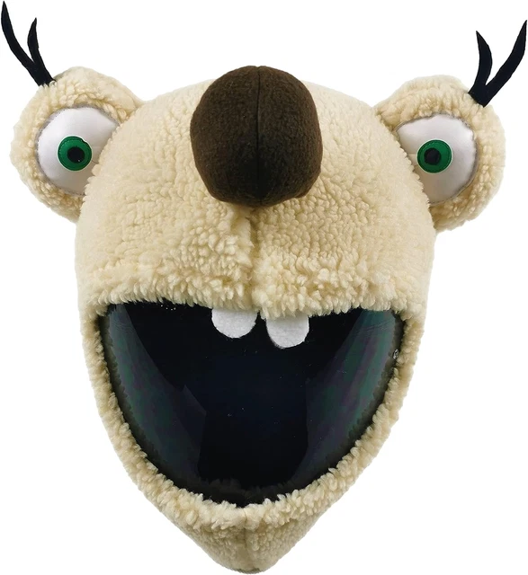 Funnyriders Housse Casque Moto Amusante - Couvre-Casque Intégral Amusant & Migno