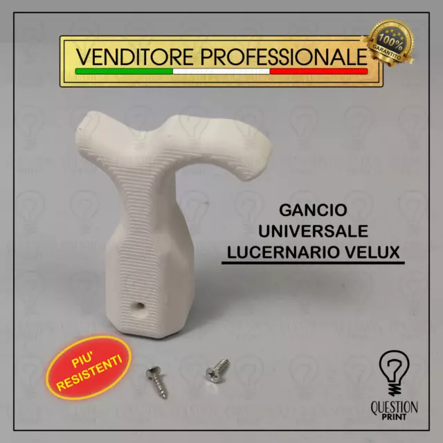 Gancio Universale Apri Finestra Lucernario Per Finestre Velux Gancio Resistente