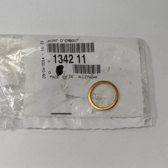 Peugeot Citroen Oil Seal Drain Plug 1x Washer Seal Ring Genuine 134211