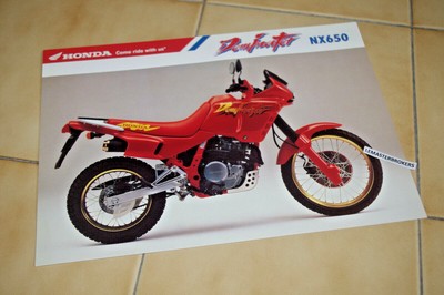 Dominator Honda NX650 Dominator Original Honda Soldes Brochure HSB569 
