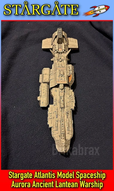 Aurora Ancient Lantean Warship Stargate Atlantis SG1 Ship Model Prop Replica UK - Foto 5