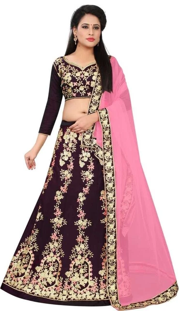 Ethnic Indian Lehengal For Women Designer Wedding Choli Party Wear Traditional