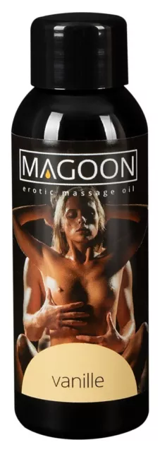 Magoon® SEX Erotikmassage-Öl   VANILLE  50 ml  Pflegendes Massage wellness spa