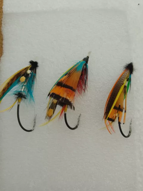 VINTAGE GUT EYED salmon flies /Fully dressed with all specified components  £55.00 - PicClick UK