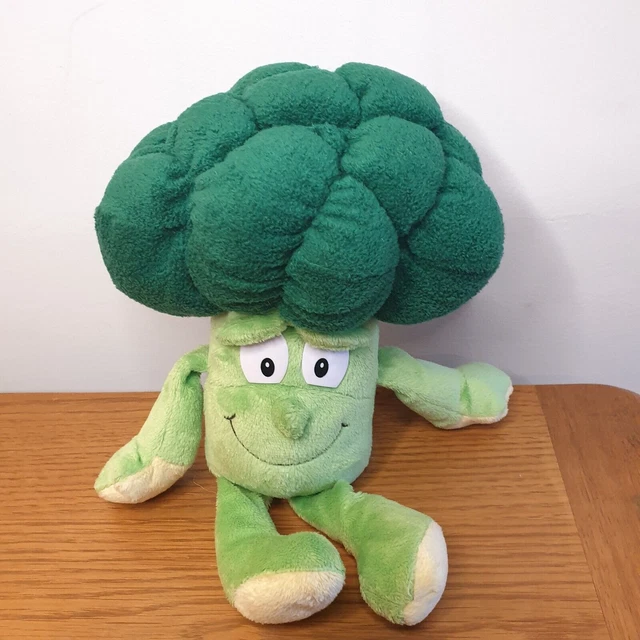 GOODNESS GANG GREEN Broccoli 30cm Plush Soft Toy £5.99 - PicClick UK