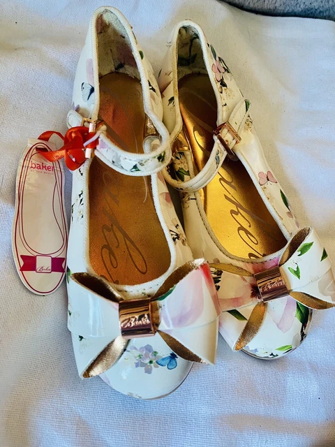 ted baker girls shoes bnwt size 12 wedding? special occasion ?