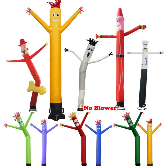 20ft Inflatable Advertising Air Puppet Tube Man Wavy Wind Sky Dancer (No Blower)