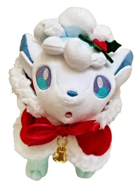 Pokémon ALOLAN VULPIX / GOUPIX D'ALOLA CHRISTMAS NOEL Plush Pokémon Center