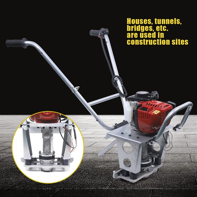 GAS POWER CONCRETE 4 Stroke Surface Vibratory Leveling Screed Aluminum ...