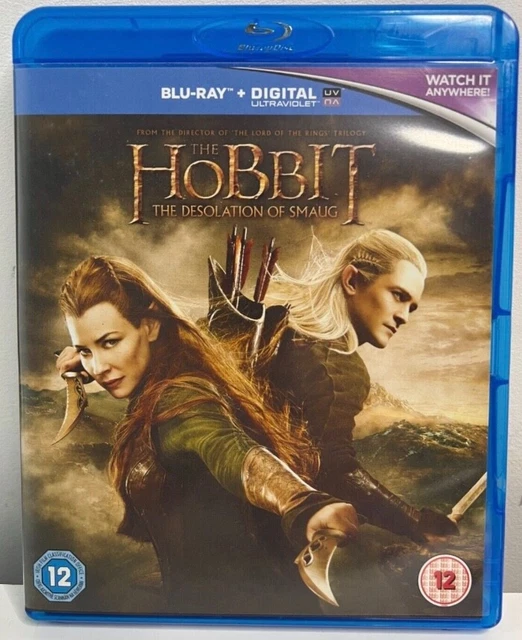 The Hobbit - Desolation Of Smaug (Blu-ray, 2014) 2-disc edition