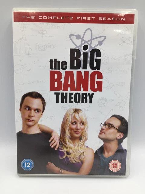 BIG BANG THEORY [DVD] Complete First Season 1 One • UK R2 • 3 x Disc ...