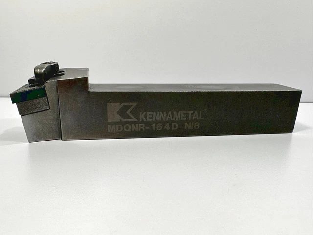 KENNAMETAL MDQNR-164D NI8 Used Lathe Tool Holder 1" Shank 1pc