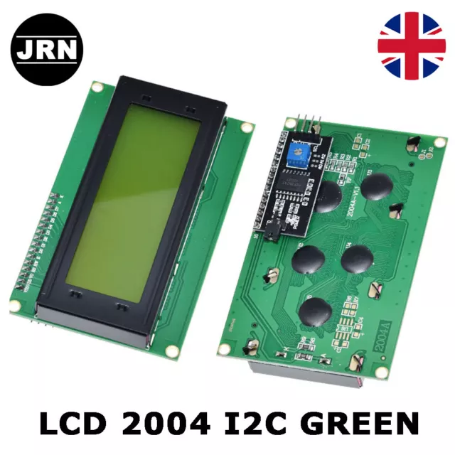 LCD Display 1602 2004 I2C Green Blue Keypad Shield Panel Bezel for Arduino UK