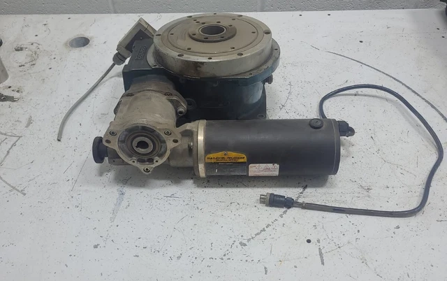 Camco Rotary Indexer 601RDM12H24-270 w/Baldor Industrial Motor .33HP.