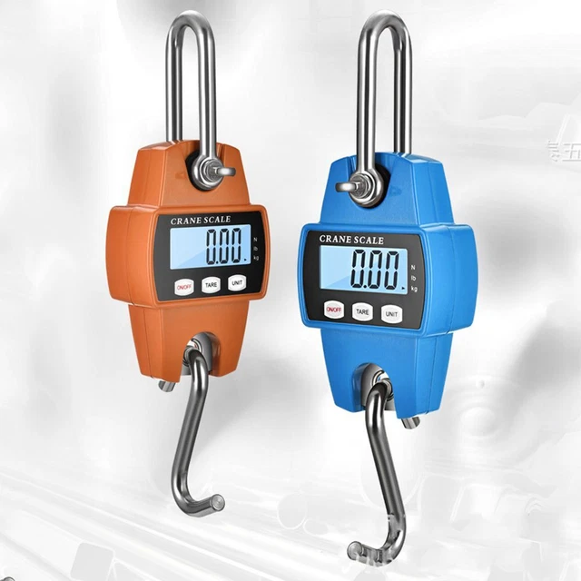 Scala gancio in acciaio inox scala elettronica 300 kg scala digitale LCD scala gru