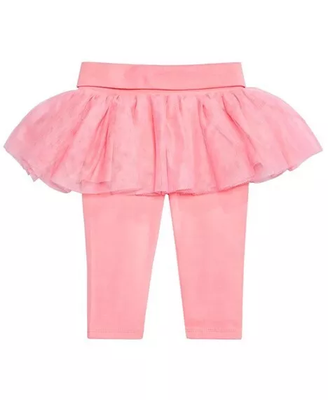 FIRST IMPRESSIONS Baby Girls Tutu Leggings ~ Pink ~ Size 3-6 months ~ NWT