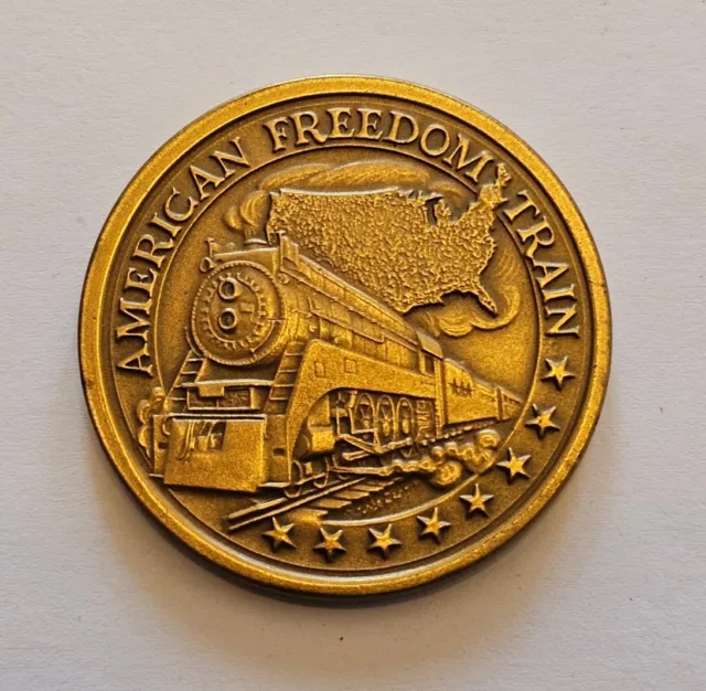 American Freedom Train Bronze Coin For The Bicentennial