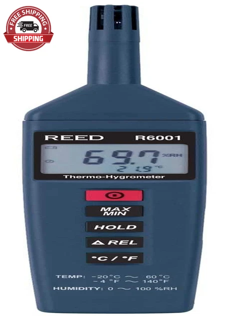 REED Instruments R6001 Thermo-Hygrometer