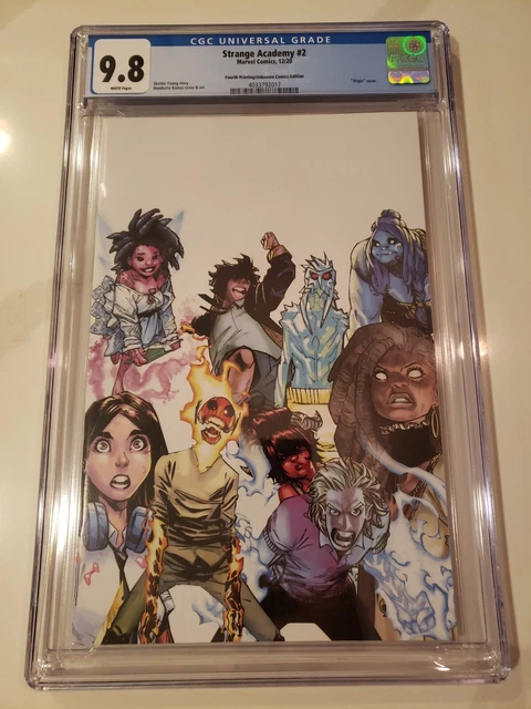 Strange Academy 2 4th print virgin CGC 9.8 Marvel Comics 2020