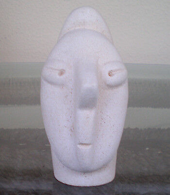 Paleolithic - Neolithic Narrow Small Head - Ancient Greece - Cycladic Art
