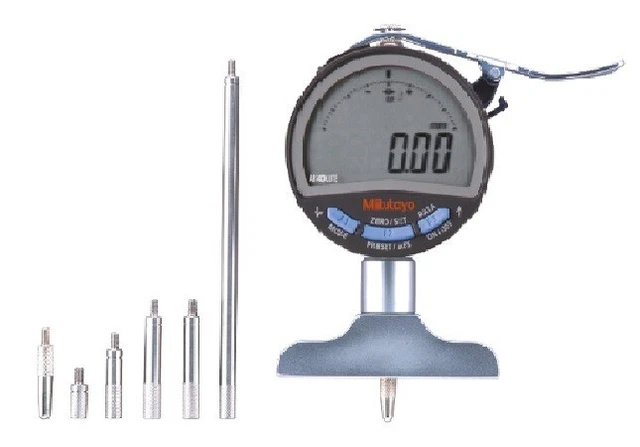 MITUTOYO 547-211 ABSOLUTE Digimatic Depth Gauge Indicator Type LCD 0 to
