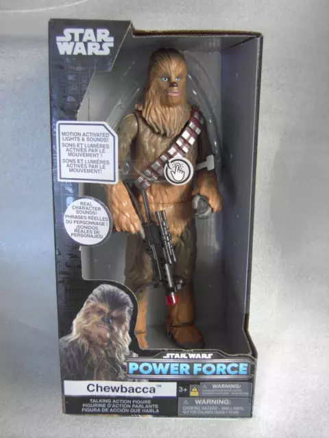 Star Wars Power Force Talking Action Figure Chewbacca