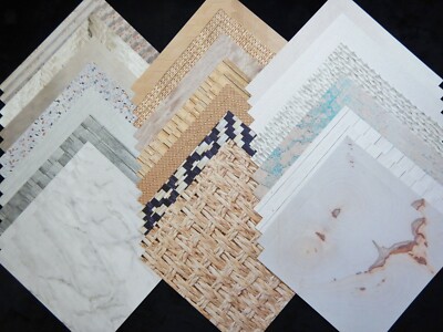 12X12 SCRAPBOOK PAPER Studio Cardstock Modern Textures Home Design