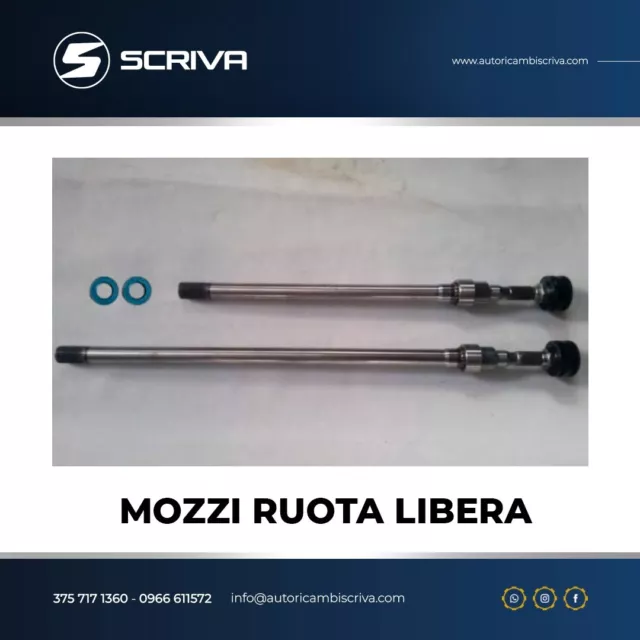 Mozzi liberi - mozzi a ruota libera - staccamozzi KIK per Fiat Panda 4x4