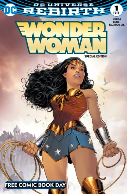 FREE COMIC BOOK DAY 2017 Wonder Woman Special Edition DC Rebirth