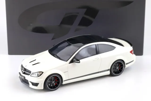 2013 1:18 GT Spirit GT899 Mercedes C63 AMG Coupe (W204) 507 Edition White