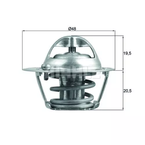 Thermostat, Kühlmittel MAHLE TX 204 82D BEHR für FORD