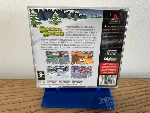 Jeu Rascal PS1 (PlayStation 1) PAL FR Complet - Boîte, Notice, Excellent état