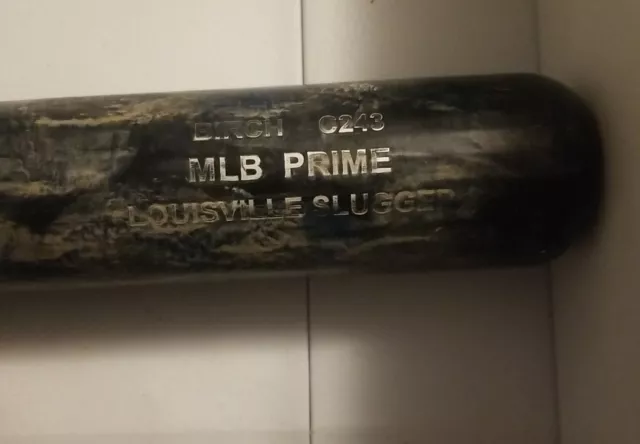 MLB Game used LA Dodgers Louisville Slugger Bat Gamer