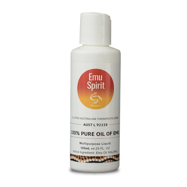 Emu Spirit Oil of Emu 125ml 100% Pure Emu Oil Anti-Inflammatory Properties