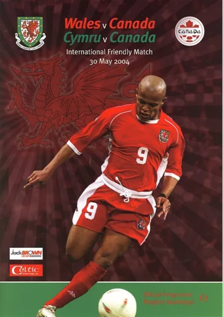 WALES v Canada (Friendly International) 2004