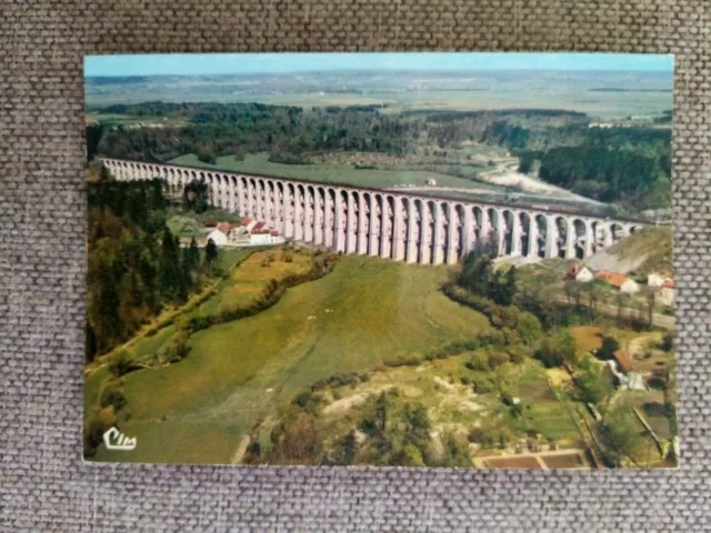 Cpsm Cpm Chaumont Vue Aérienne Le Viaduc