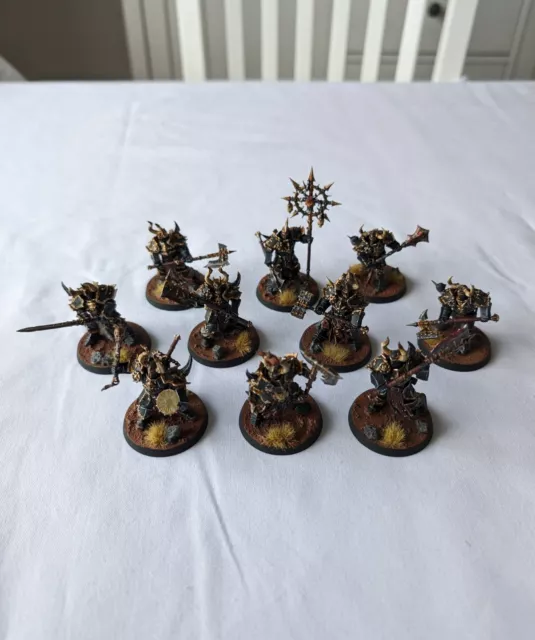 Chaos Chosen Miniatures - Slaves to Darkness Unit - Age of Sigmar - Painted