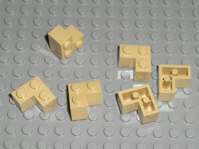 Brique d'angle TAN Brick 2 x 2 Corner 2357 LEGO / Set 7194 71006 9516 7571 4842
