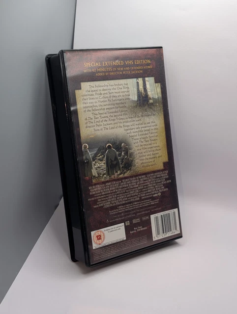 THE LORD OF the Rings Two Towers VHS Special Widescreen Edition ...