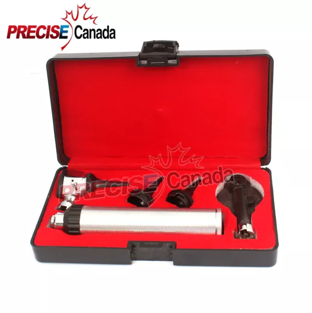 NEW Professional Physician OPHTHALMOSCOPE OTOSCOPE DIAGNOSTIC SET BULBS