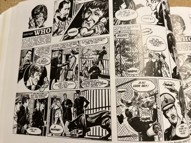 DOCTOR WHO COLLECTED COMICS OMNIBUS - custom bound comic strips