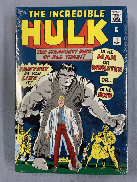 Marvel Comics INCREDIBLE HULK OMNIBUS Vol #1 HC DM Kirby Cvr 2022 Global Ship