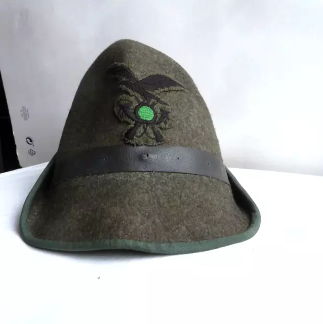 Cappello Alpini Vintage Esercito Italiano Militare Anni 50